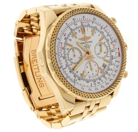 breitling bentley motors chronograph 18kt gold watch|breitling bentley mulliner tourbillon price.